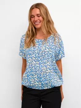 Блуза стандартного кроя Kaffe, синий