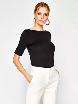 Блуза стандартного кроя Lauren Ralph Lauren, черный
