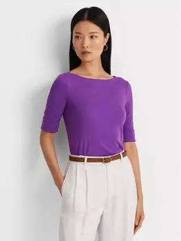 Блуза стандартного кроя Lauren Ralph Lauren, фиолетовый