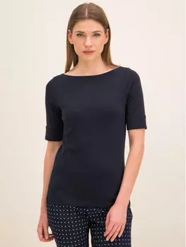 Блуза стандартного кроя Lauren Ralph Lauren, синий