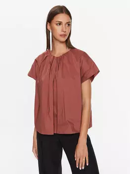 Блуза стандартного кроя Liviana Conti, коричневый