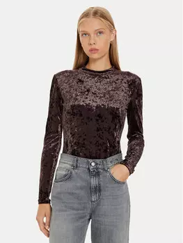 Блуза стандартного кроя Marella, коричневый