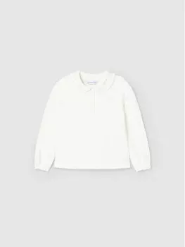 Блуза стандартного кроя Mayoral, экрю