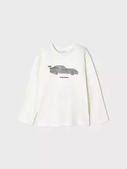 Блуза стандартного кроя Mayoral, экрю