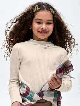 Блуза стандартного кроя Mayoral, экрю