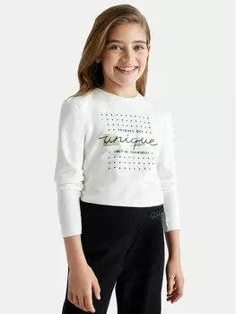 Блуза стандартного кроя Mayoral, экрю