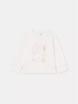 Блуза стандартного кроя Mayoral, экрю