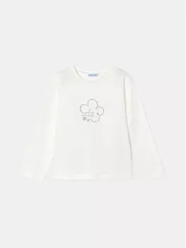 Блуза стандартного кроя Mayoral, экрю