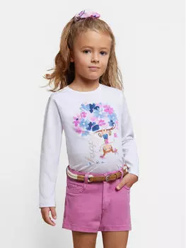 Блуза стандартного кроя Mayoral, белый