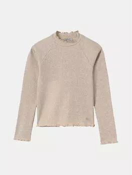 Блуза стандартного кроя Mayoral, бежевый