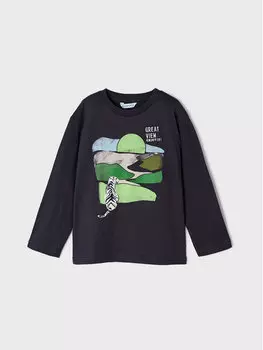 Блуза стандартного кроя Mayoral, черный