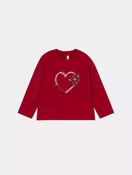 Блуза стандартного кроя Mayoral, красный