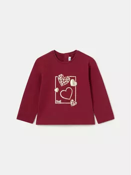 Блуза стандартного кроя Mayoral, красный