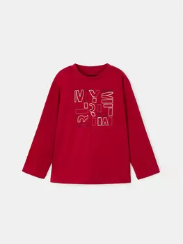 Блуза стандартного кроя Mayoral, красный