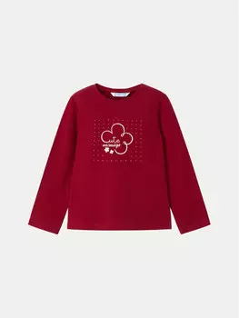 Блуза стандартного кроя Mayoral, красный