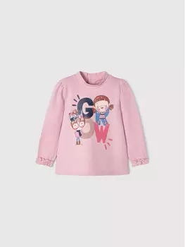 Блуза стандартного кроя Mayoral, розовый