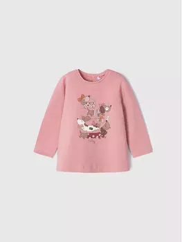 Блуза стандартного кроя Mayoral, розовый