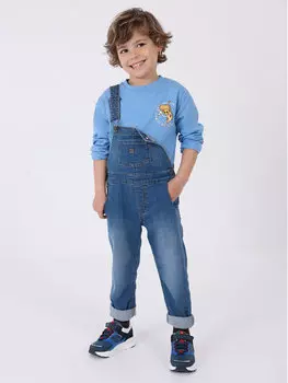 Блуза стандартного кроя Mayoral, синий