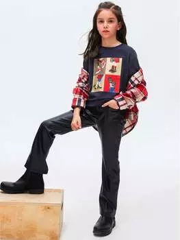 Блуза стандартного кроя Mayoral, синий