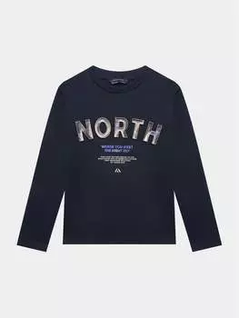 Блуза стандартного кроя Mayoral, синий