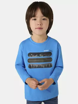 Блуза стандартного кроя Mayoral, синий