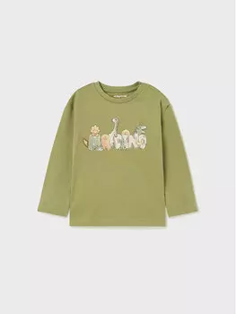 Блуза стандартного кроя Mayoral, зеленый