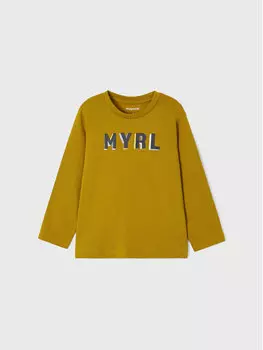 Блуза стандартного кроя Mayoral, зеленый