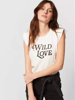 Блуза стандартного кроя Morgan, белый