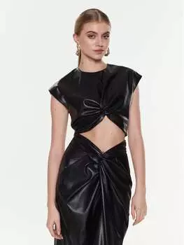 Блуза стандартного кроя Msgm, черный