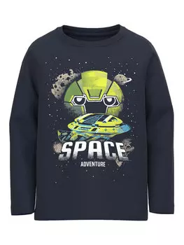 Блуза стандартного кроя Name It, синий