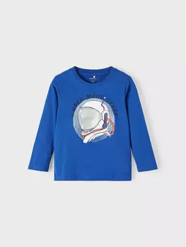 Блуза стандартного кроя Name It, синий