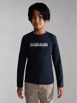 Блуза стандартного кроя Napapijri, синий