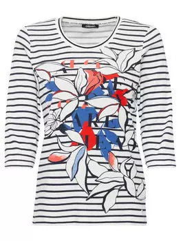 Блуза стандартного кроя Olsen, синий