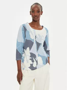 Блуза стандартного кроя Olsen, синий