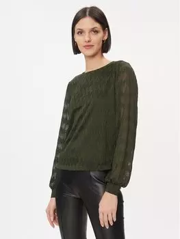 Блуза стандартного кроя Only, зеленый