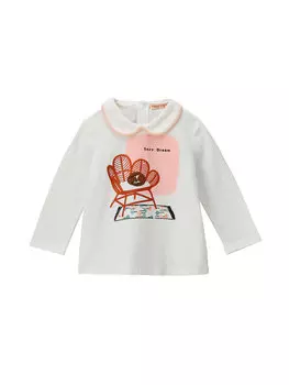 Блуза стандартного кроя Original Marines, экрю