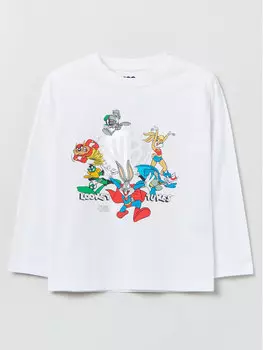 Блуза стандартного кроя Ovs, белый