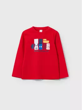 Блуза стандартного кроя Ovs, красный