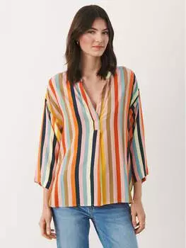 Блуза стандартного кроя Part Two, мультиколор