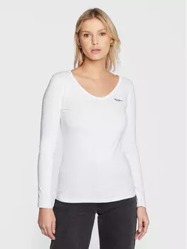 Блуза стандартного кроя Pepe Jeans, белый