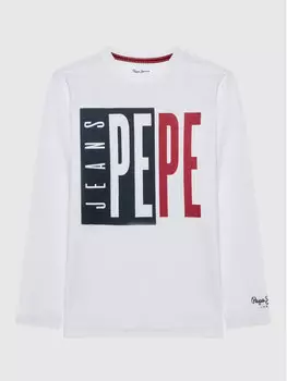 Блуза стандартного кроя Pepe Jeans, белый