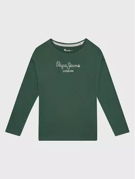 Блуза стандартного кроя Pepe Jeans, зеленый