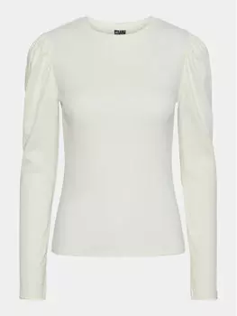 Блуза стандартного кроя Pieces, белый