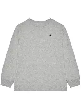 Блуза стандартного кроя Polo Ralph Lauren, серый
