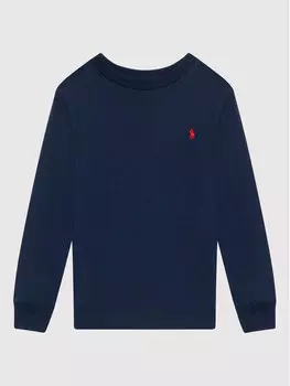 Блуза стандартного кроя Polo Ralph Lauren, синий