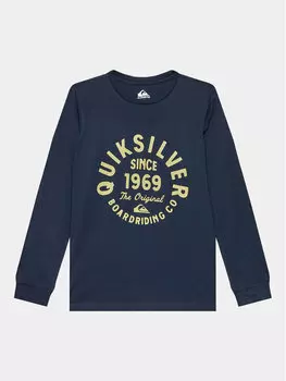 Блуза стандартного кроя Quiksilver, синий