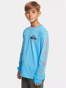 Блуза стандартного кроя Quiksilver, синий