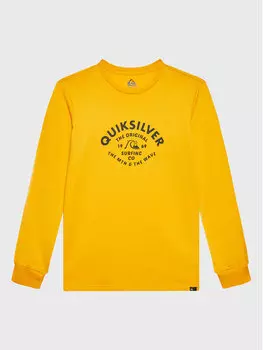 Блуза стандартного кроя Quiksilver, желтый