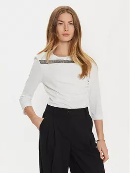 Блуза стандартного кроя Rinascimento, белый