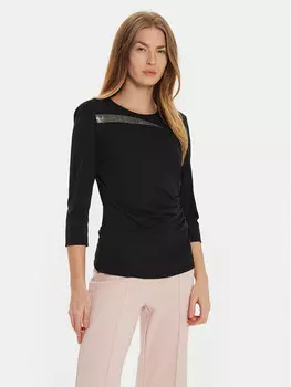 Блуза стандартного кроя Rinascimento, черный